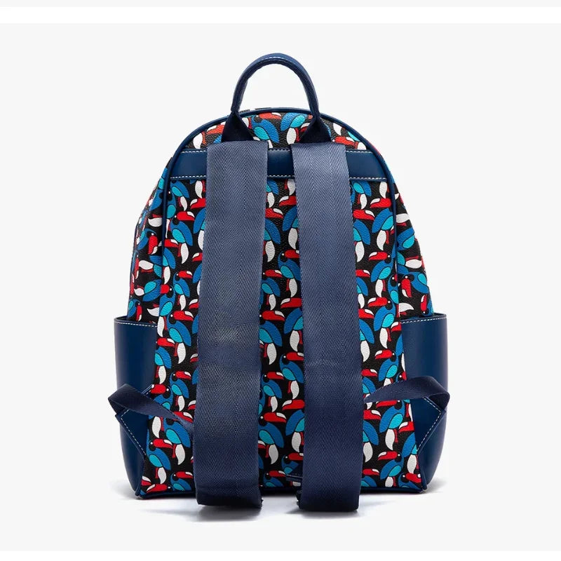 Exquisite High-quality Unique Printed Design Sturdy Durable Fashionable Women's Backpack New Luxury Large Capacity Printed Travel Bag