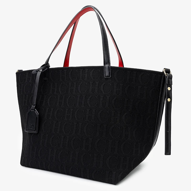 Exquisite Classic Women's High Quality Solid Color Fashion Multi Functional Large Capacity Handbag Elegant Shopping Women's Bag