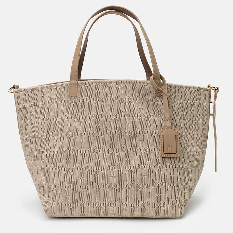 Exquisite Classic Women's High Quality Solid Color Fashion Multi Functional Large Capacity Handbag Elegant Shopping Women's Bag