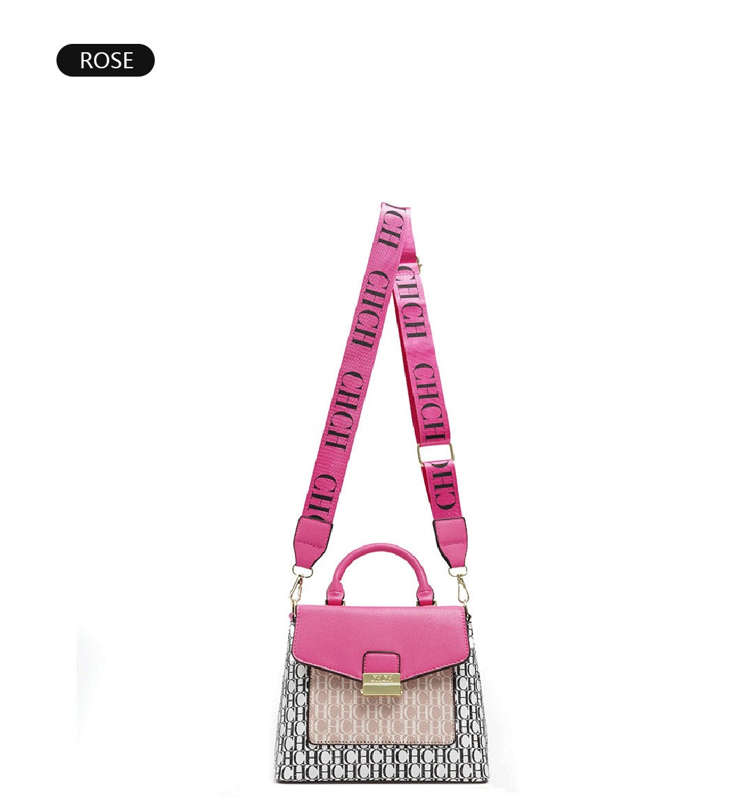 Exquisite High-quality Women's Fashionable Classic Printed Shopping Leather Bag with Large Capacity And Exquisite Printed Women's Shoulder Bag