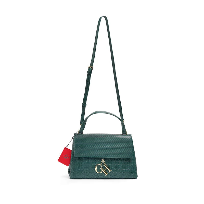 Exquisite Solid Color Brand Classic Letter Logo Buckle Women's Handbag Large Capacity High-quality Women's Elegant Lightweight Luxury Handbag
