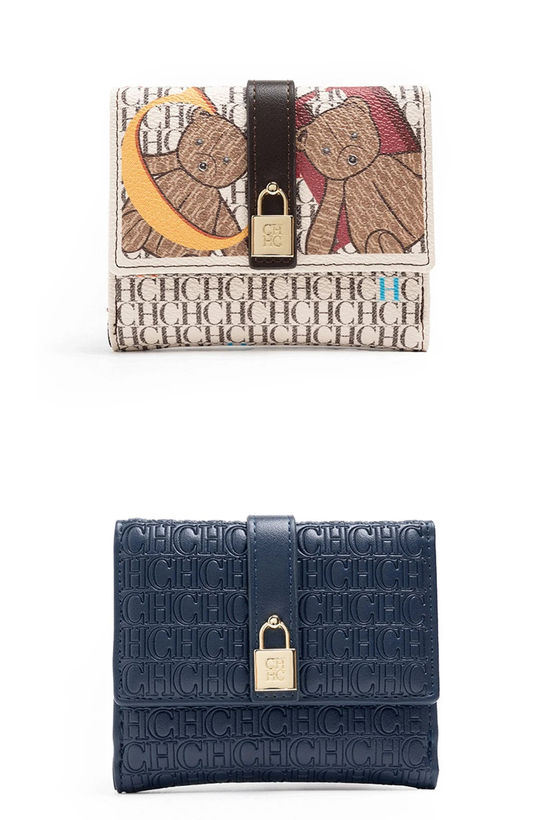 Exquisite High-end High-quality Standard Wallet Women's Temperament Style Card Wallet Fashionable and Multifunctional Letter Printing Design