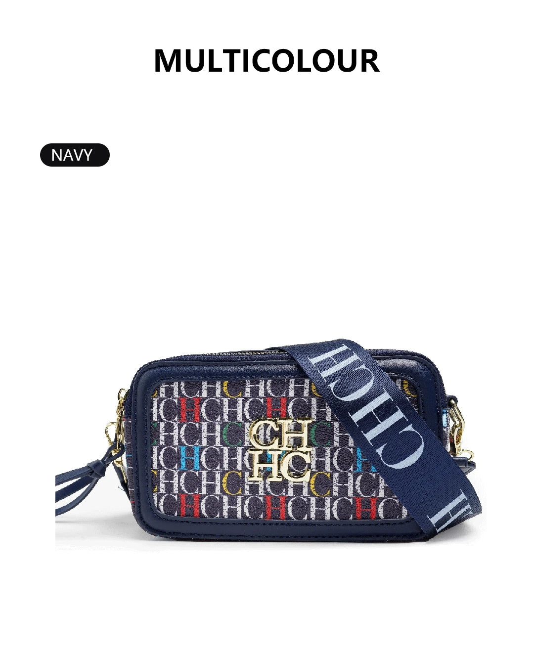 CH Women's Shoulder Bag Multicolor Fashion Macaron Color Lightweight Letter Print High Quality Delicate Girl Classic Square Bag