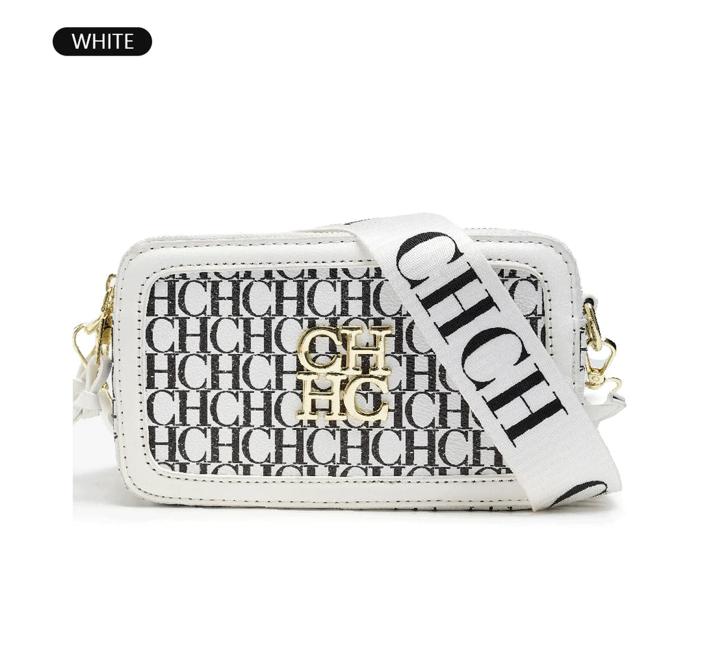 CH Women's Shoulder Bag Multicolor Fashion Macaron Color Lightweight Letter Print High Quality Delicate Girl Classic Square Bag