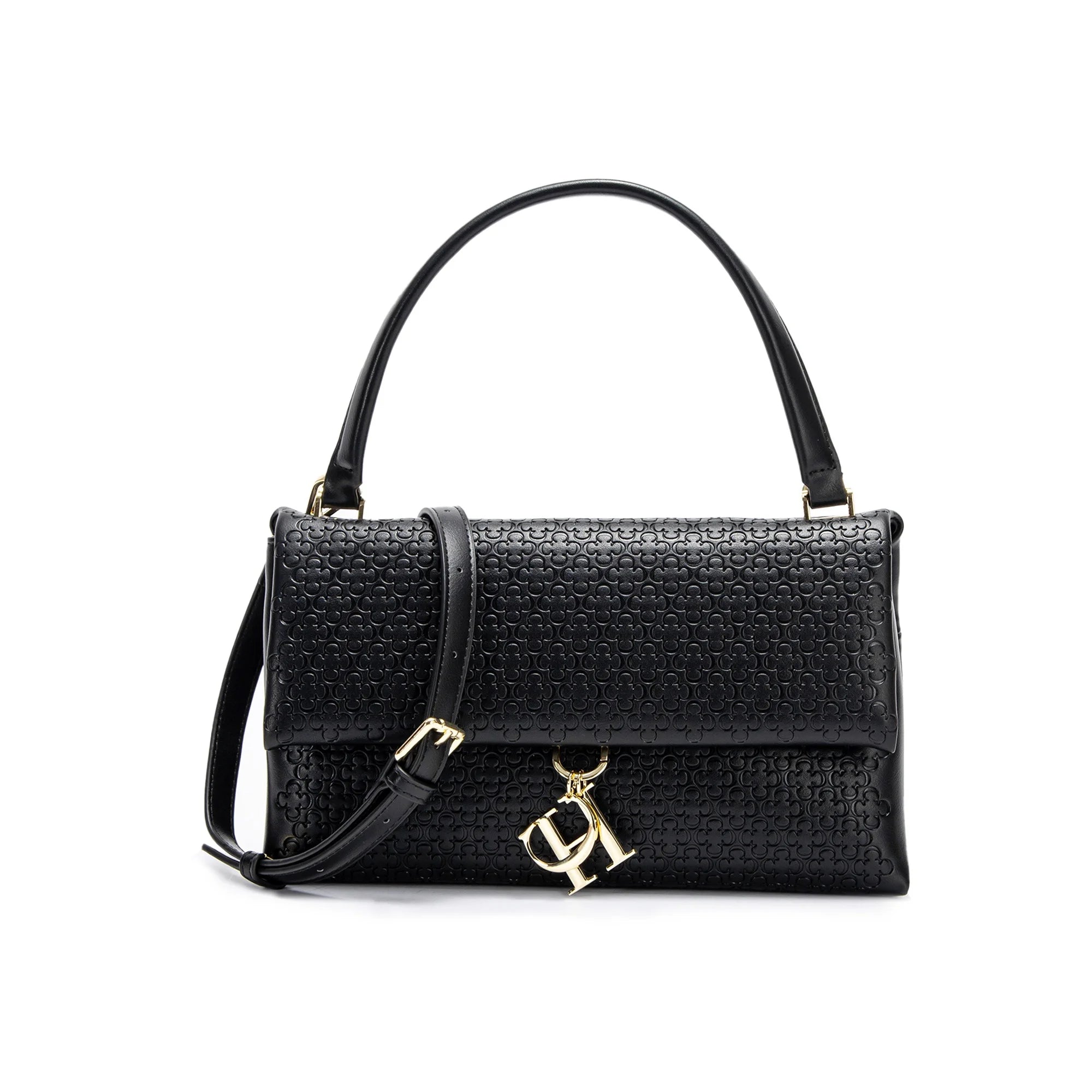CH Women's Shoulder Bag Detachable Chain Light Luxury Underarm Bag Fashion Simple Large Capacity Solid Color Shoulder Strap