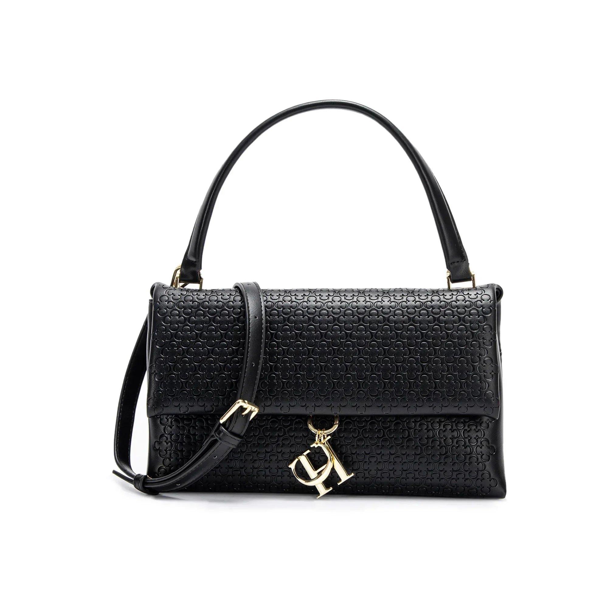 CH Women's Shoulder Bag Detachable Chain Light Luxury Underarm Bag Fashion Simple Large Capacity Solid Color Shoulder Strap