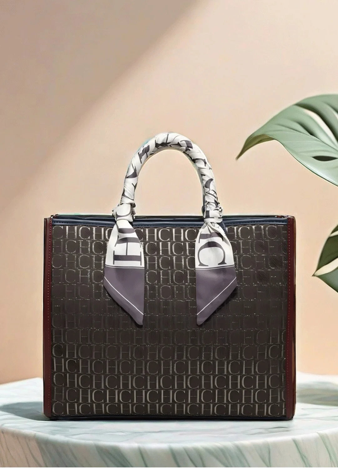 CH High Quality Fashion Square Large Capacity Tote Bag Daily Commuter Tote Bag Premium Multifunctional Women's Crossbody Bag
