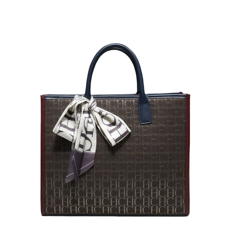 CH High Quality Fashion Square Large Capacity Tote Bag Daily Commuter Tote Bag Premium Multifunctional Women's Crossbody Bag