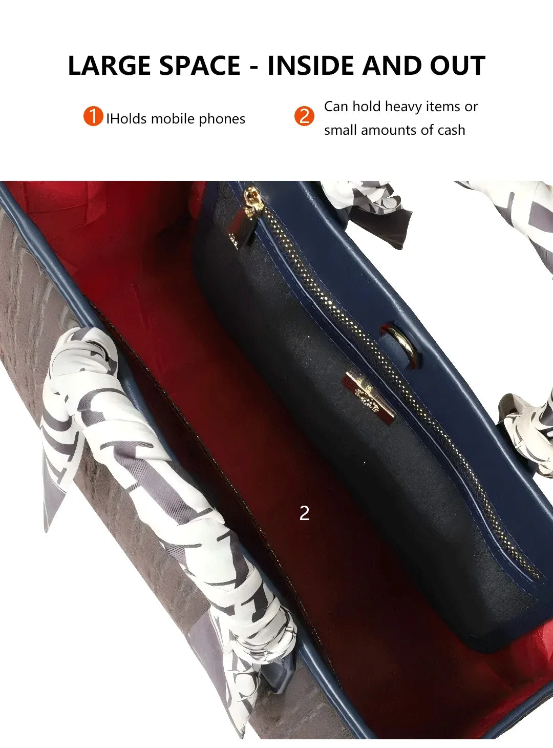 CH High Quality Fashion Square Large Capacity Tote Bag Daily Commuter Tote Bag Premium Multifunctional Women's Crossbody Bag