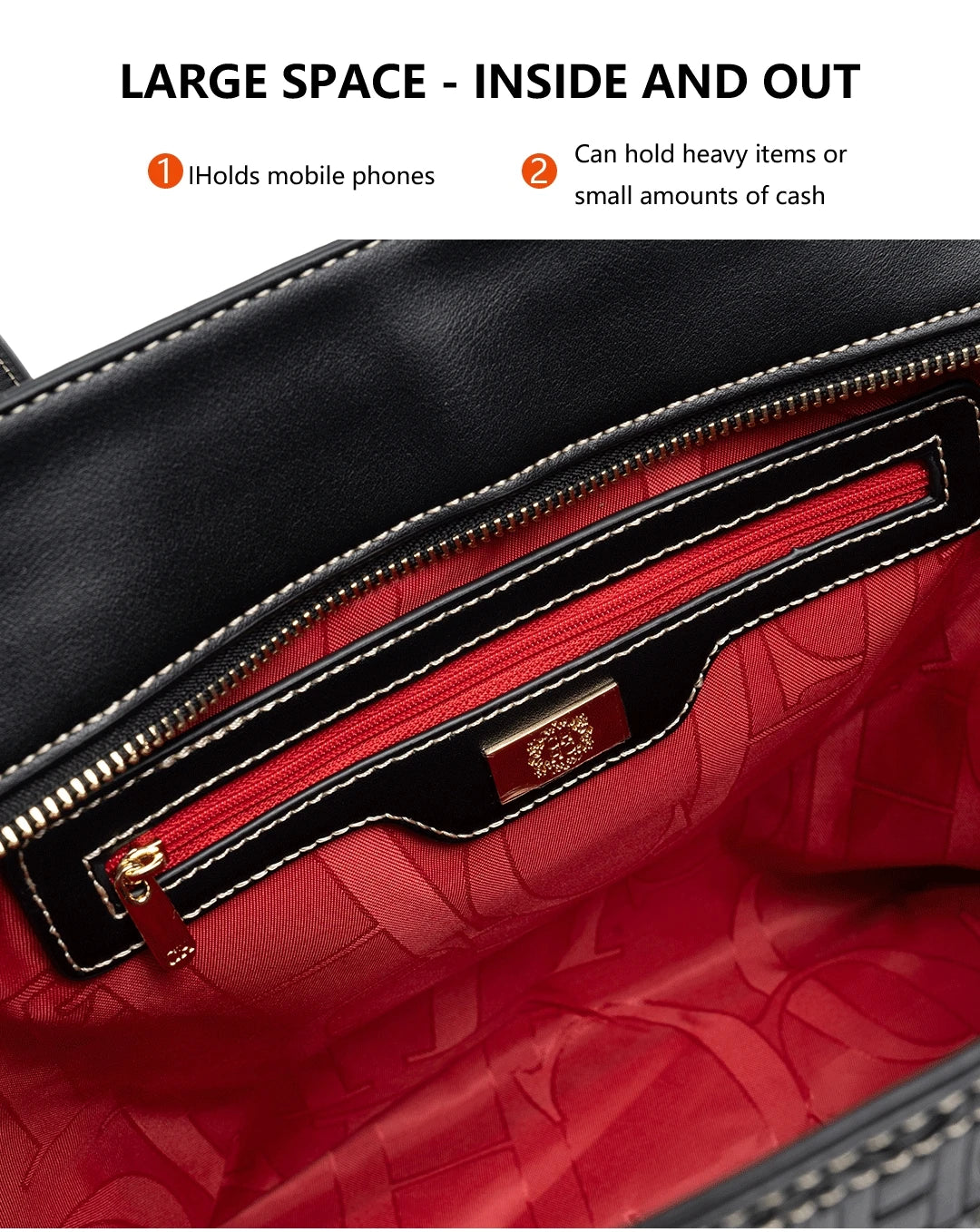 CH Classic High Quality Women's Shoulder Bag Crossbody Bag Fashion Multi functional Women's Light Luxury Handbag Large
