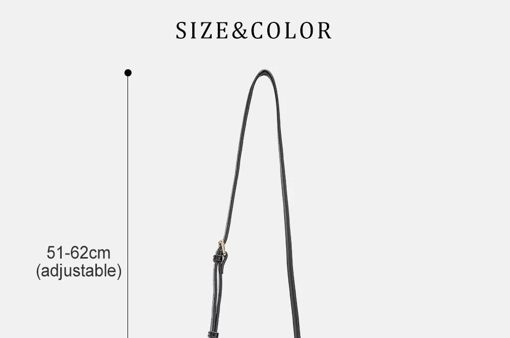 CH Fashion Brand Women's Embossed Pattern Leather Bag Fashionable Luxury Designer Casual Messenger Bag Women's