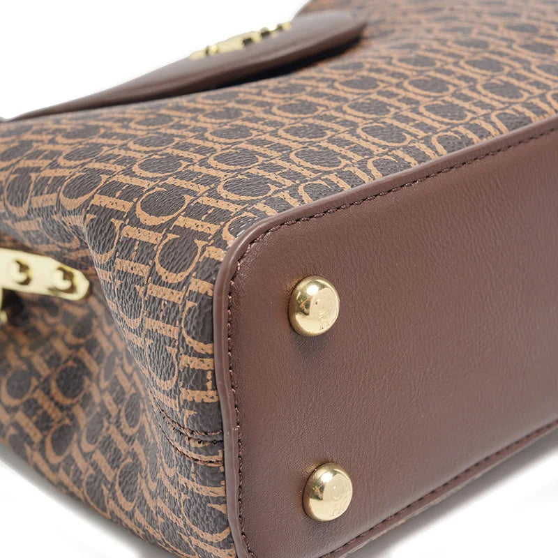 CH Women's Design Tote Letter Design Printing Ladies Elegant Compartment Hundred Crossbody Bag Fashion Temperament