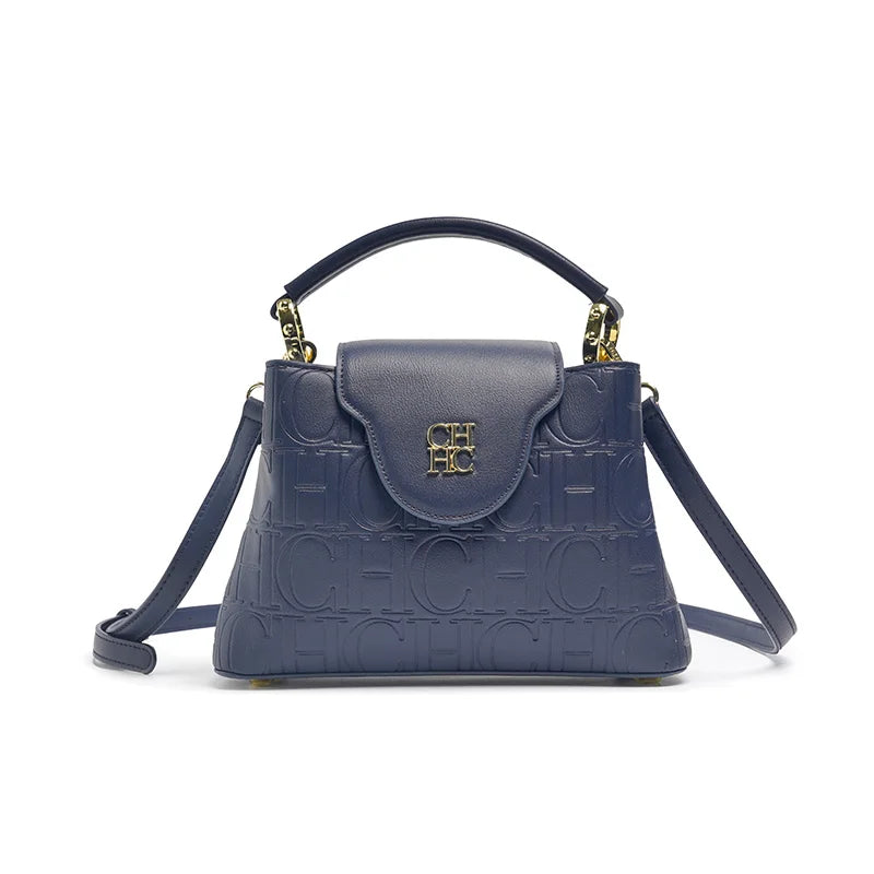 CH Women's Design Tote Letter Design Printing Ladies Elegant Compartment Hundred Crossbody Bag Fashion Temperament