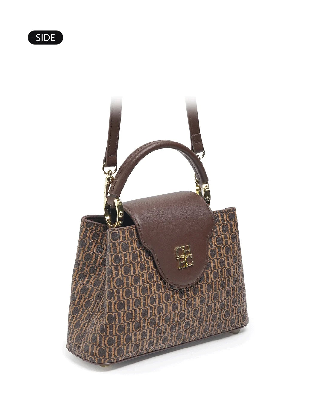 CH Women's Design Tote Letter Design Printing Ladies Elegant Compartment Hundred Crossbody Bag Fashion Temperament