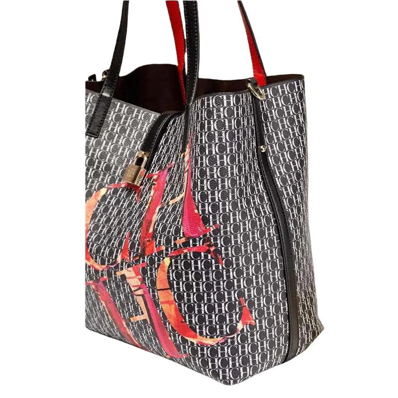 CH Women's Crossbody Bag Classic Temperament Style High Quality Letter Printing Women's Shoulder Bag Large Capacity Tote High