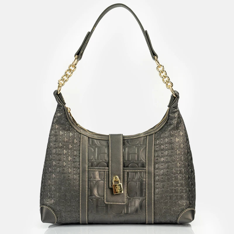 CH Trendy Letter Designer Model Vintage Solid Color Handbag Printed Ladies Chain Bag 2024 New Classic Luxury Women's Bag