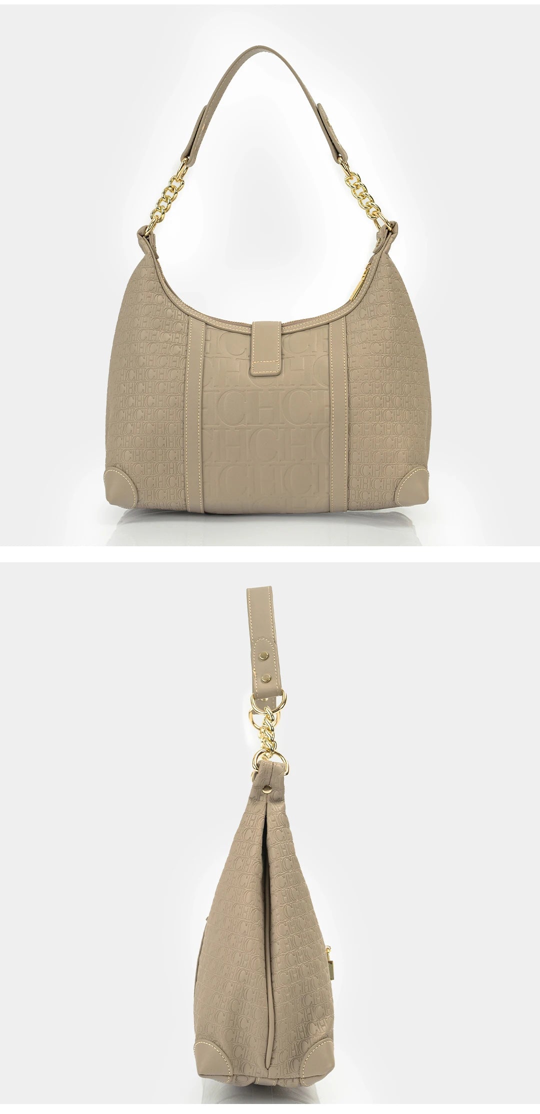 CH Trendy Letter Designer Model Vintage Solid Color Handbag Printed Ladies Chain Bag 2024 New Classic Luxury Women's Bag