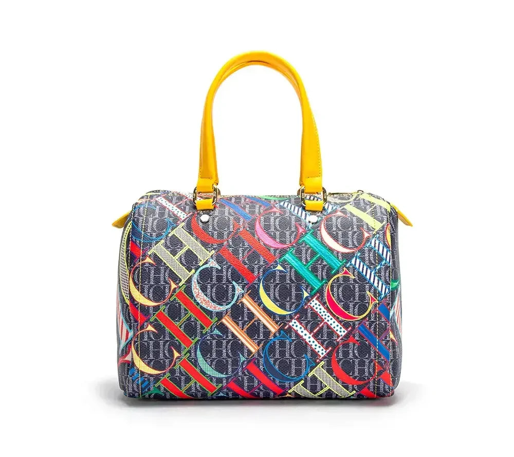 CH Women's Handbag Fashion Luxury Design 2024 Spring New Color Printed Letter Women's Commuter Crossbody Bag