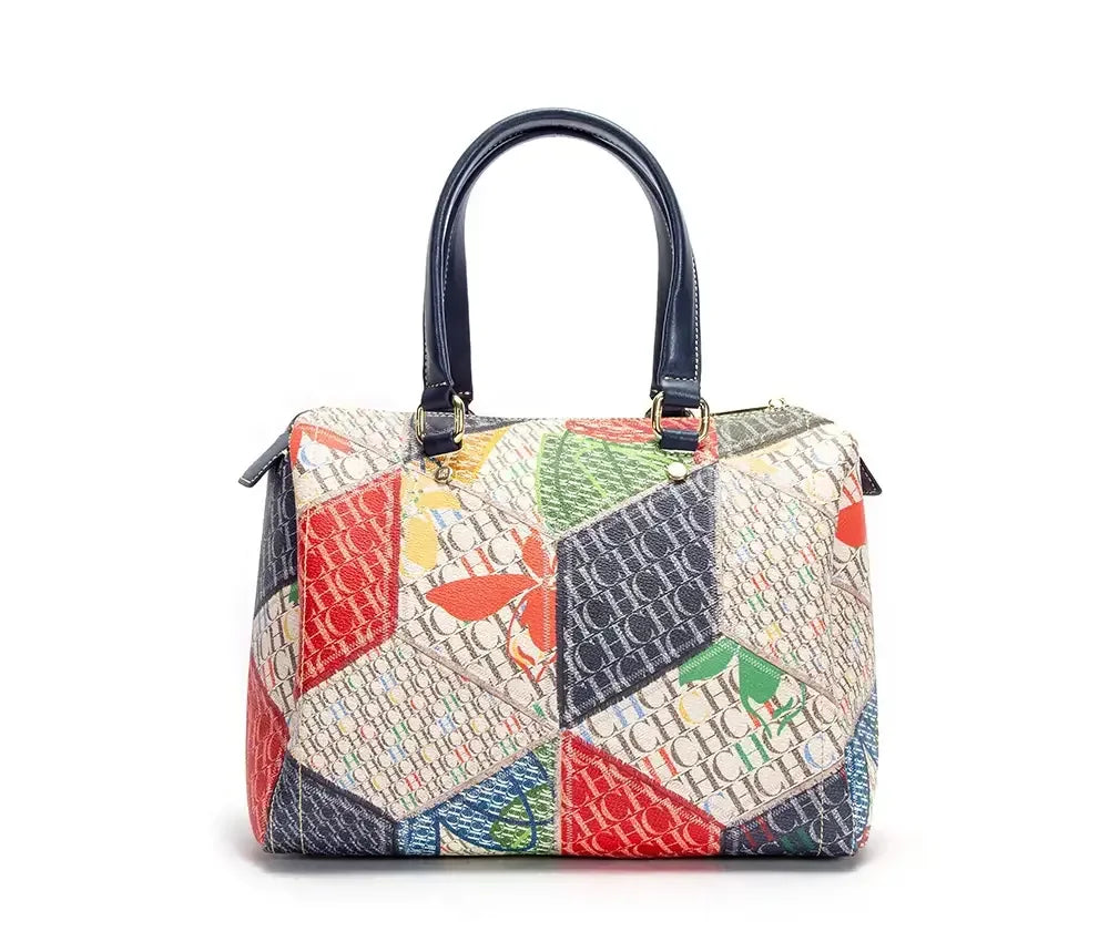 CH Women's Handbag Fashion Luxury Design 2024 Spring New Color Printed Letter Women's Commuter Crossbody Bag