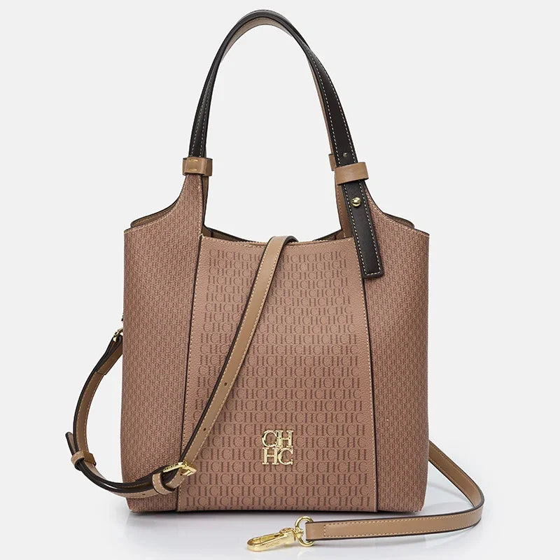CH Fashion Letter Printed Design Women's Handbag High-end Light Luxury Brand Large Capacity Women's Tote Bag