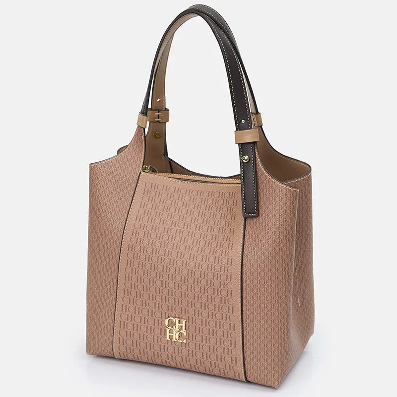 CH Fashion Letter Printed Design Women's Handbag High-end Light Luxury Brand Large Capacity Women's Tote Bag