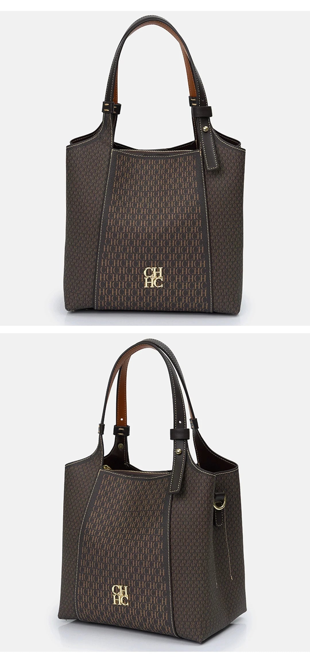 CH Fashion Letter Printed Design Women's Handbag High-end Light Luxury Brand Large Capacity Women's Tote Bag