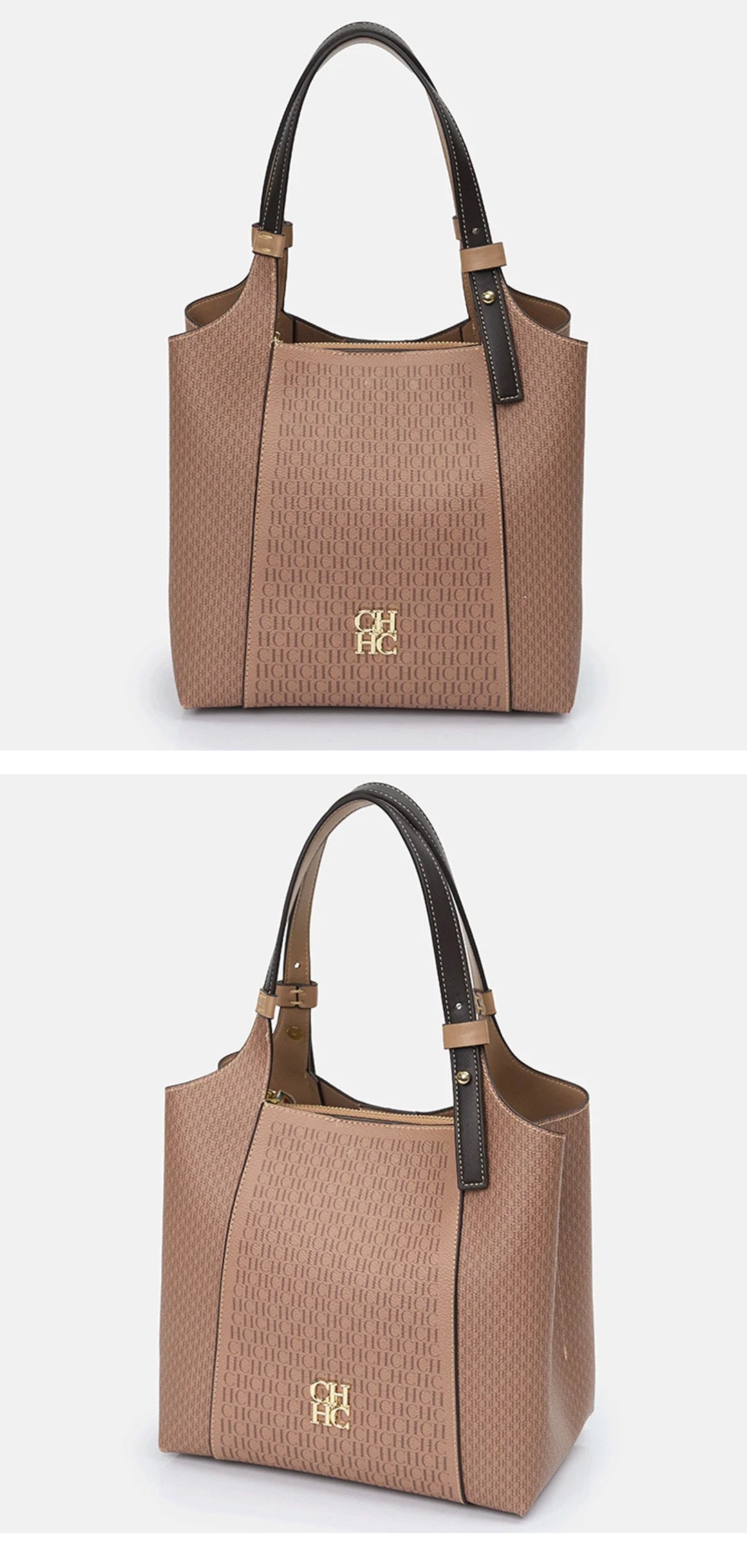 CH Fashion Letter Printed Design Women's Handbag High-end Light Luxury Brand Large Capacity Women's Tote Bag