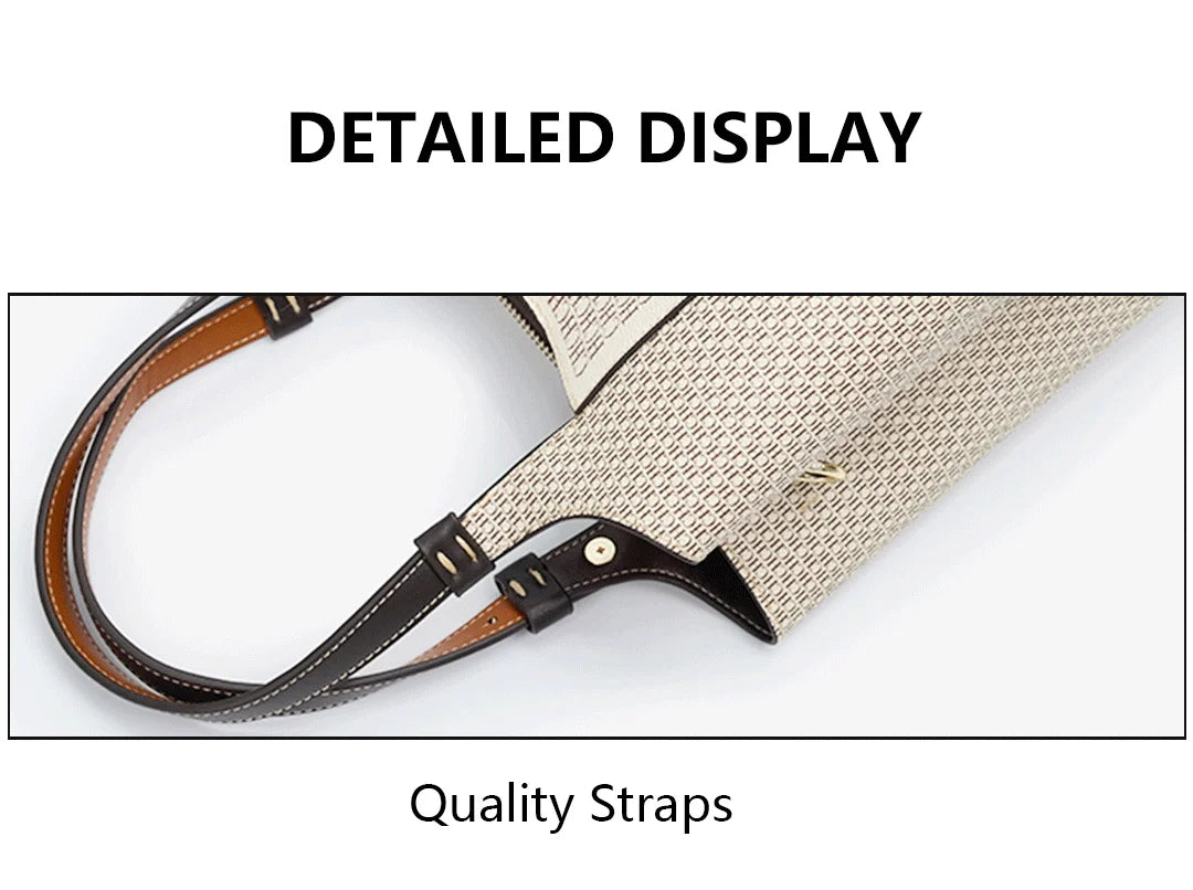 CH Fashion Letter Printed Design Women's Handbag High-end Light Luxury Brand Large Capacity Women's Tote Bag