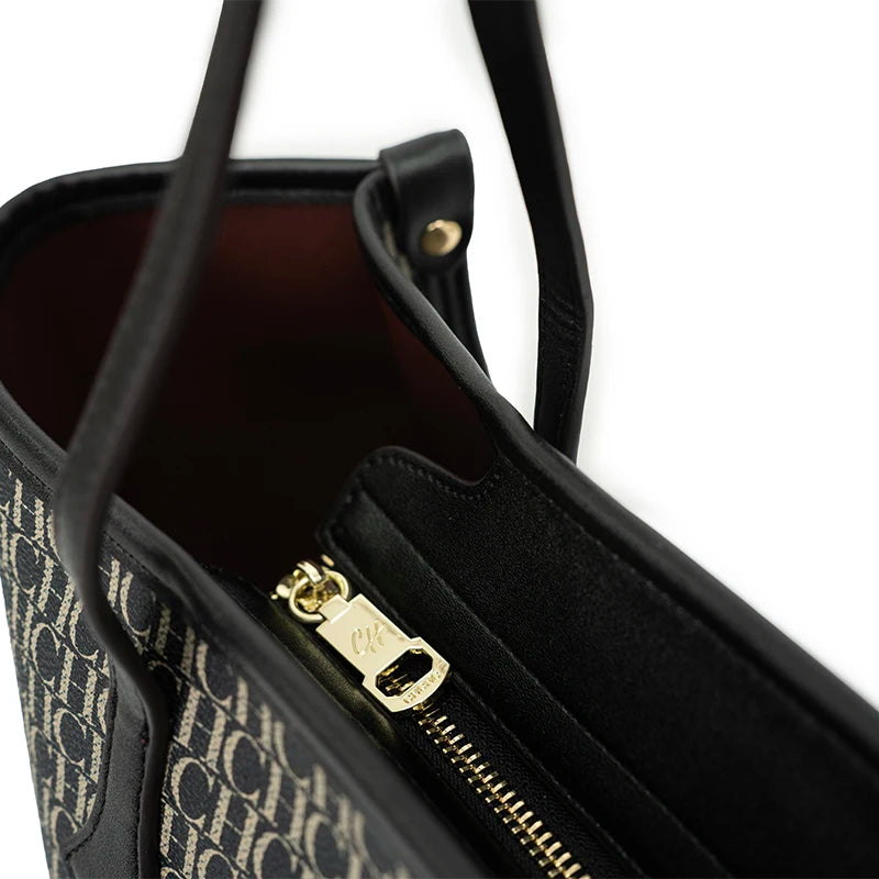 CH Connected Key Accessories Pendant Brand Large Capacity Multifunctional Classic Women's Tote Bag 2025 New Women's Shoulder Bag