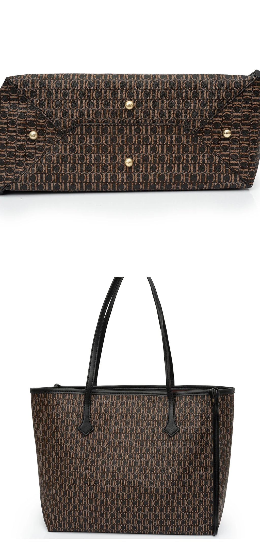 CH Connected Key Accessories Pendant Brand Large Capacity Multifunctional Classic Women's Tote Bag 2025 New Women's Shoulder Bag
