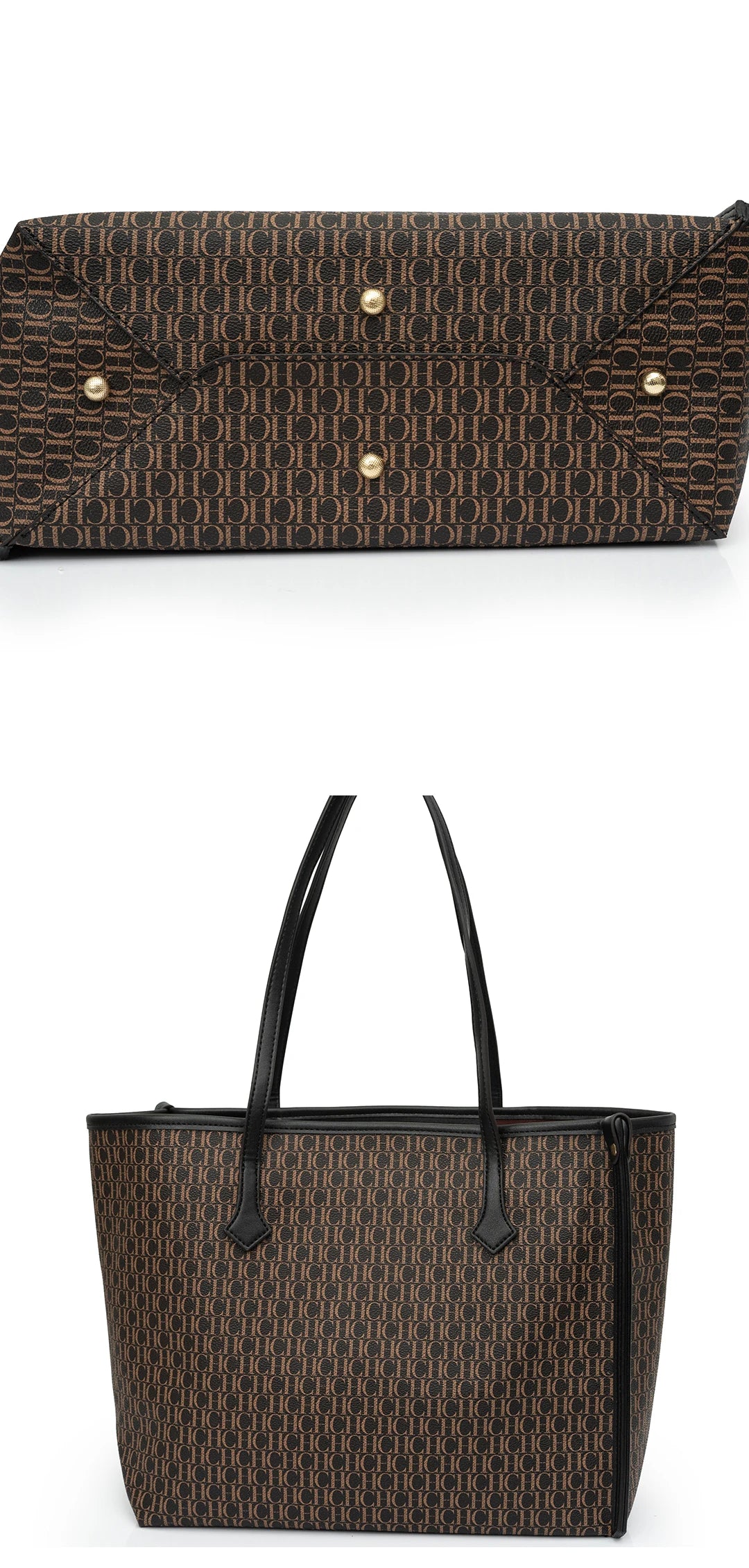 CH Connected Key Accessories Pendant Brand Large Capacity Multifunctional Classic Women's Tote Bag 2025 New Women's Shoulder Bag