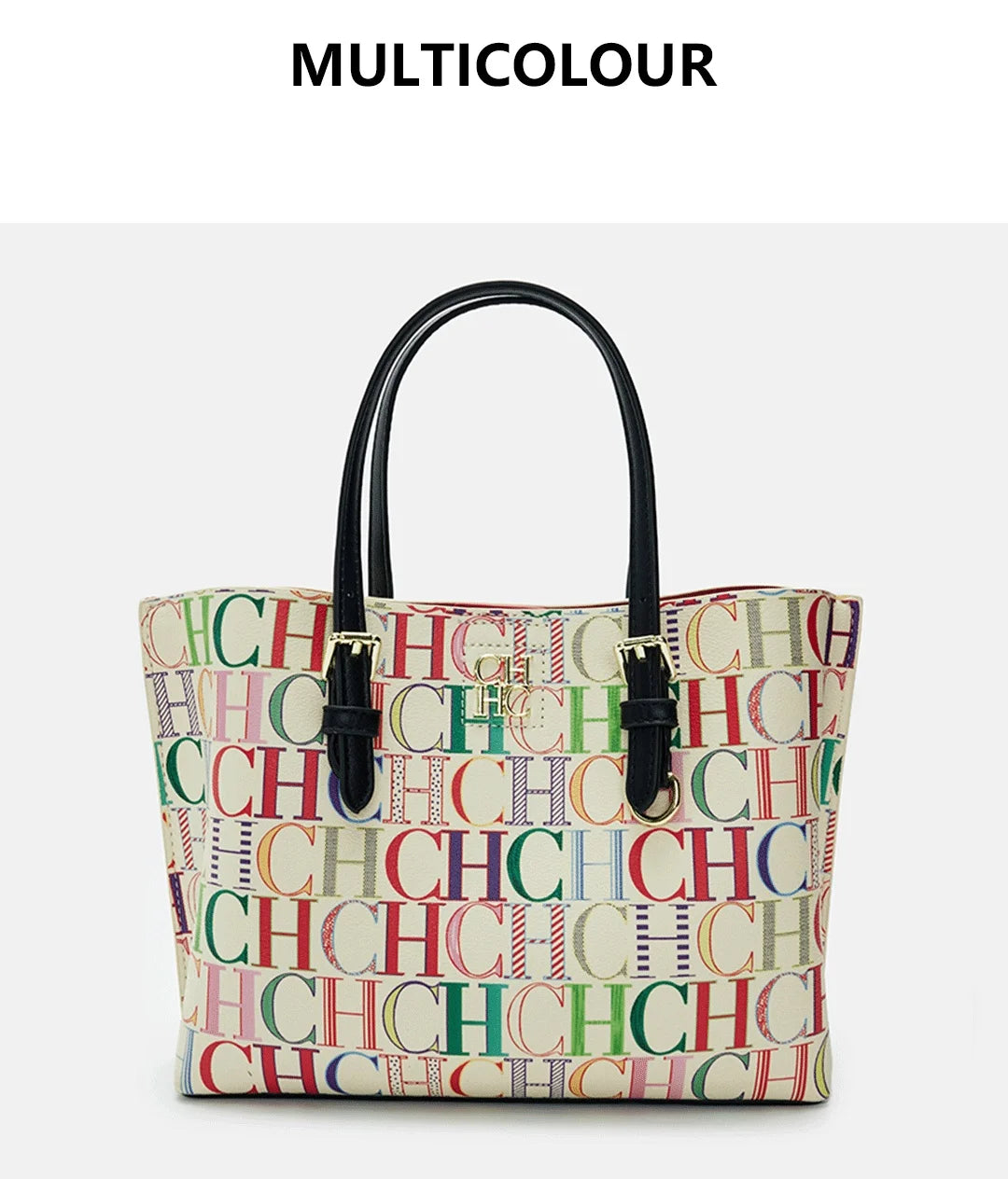 CH Large Capacity Handbag High Quality Letter Design Women's Classic Models Brand Elegant Fashion Crossbody Gift Multi-color