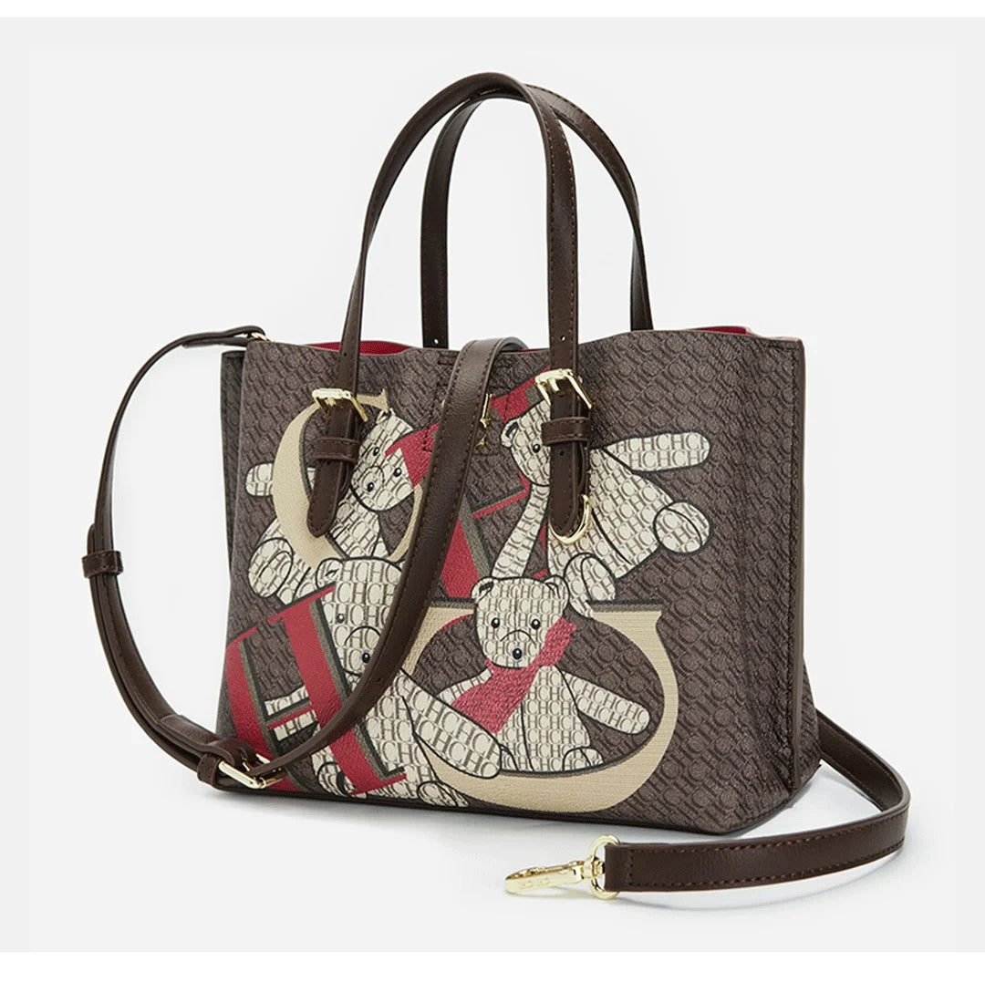 CH Large Capacity Handbag High Quality Letter Design Women's Classic Models Brand Elegant Fashion Crossbody Gift Multi-color