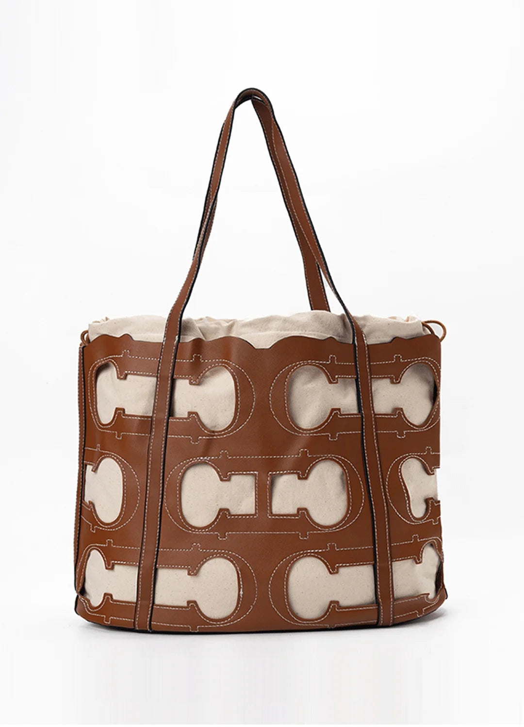 CH Women's Hollow Out Design Handbag Fashion Elegant Popular Pattern Design Brand High Quality Creative Unique Ladies Bags