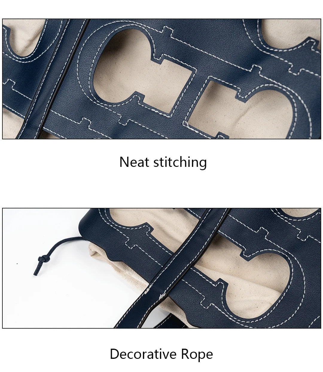 CH Women's Hollow Out Design Handbag Fashion Elegant Popular Pattern Design Brand High Quality Creative Unique Ladies Bags