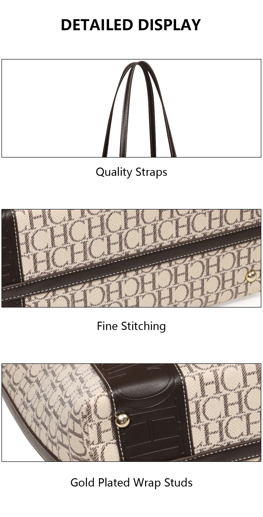 CH Women's Bucket Bag 2024 New Classic Design Vintage Hundred Handbags Business Duty Simple Ladies Handbag Trendy Design