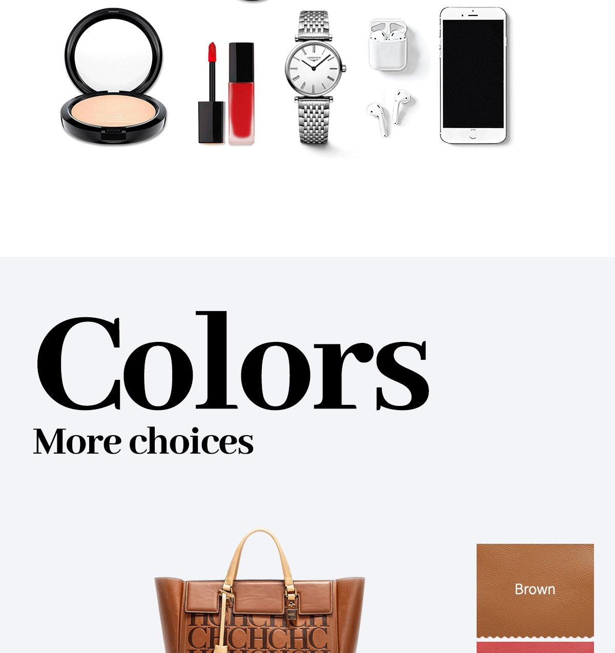 CH Fashion Alphabet Printing Design Ladies Shoulder Bag Temperament Versatile Ladies Large Tote Bag Premium Sense Daily Commuter