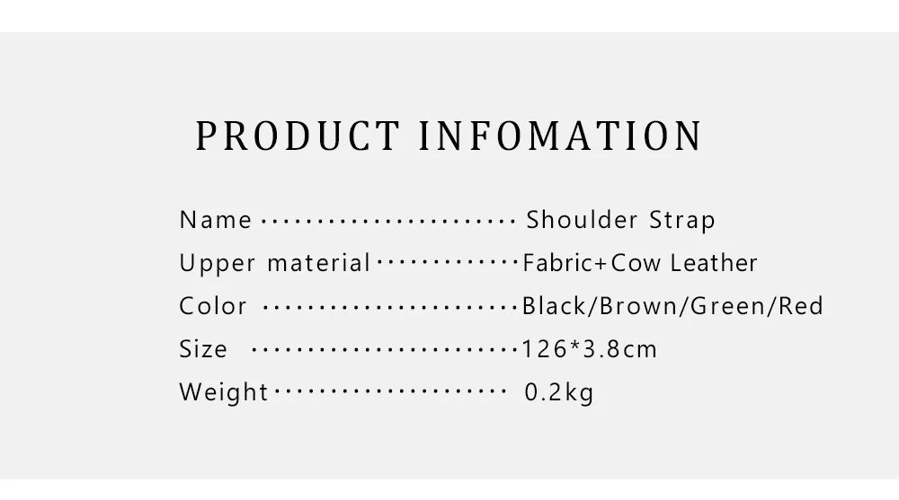 CH Women's Portable Shoulder Strap Fashion Luxury Brand Retro Classic Jacquard Texture Luggage Accessories Luggage Accessories