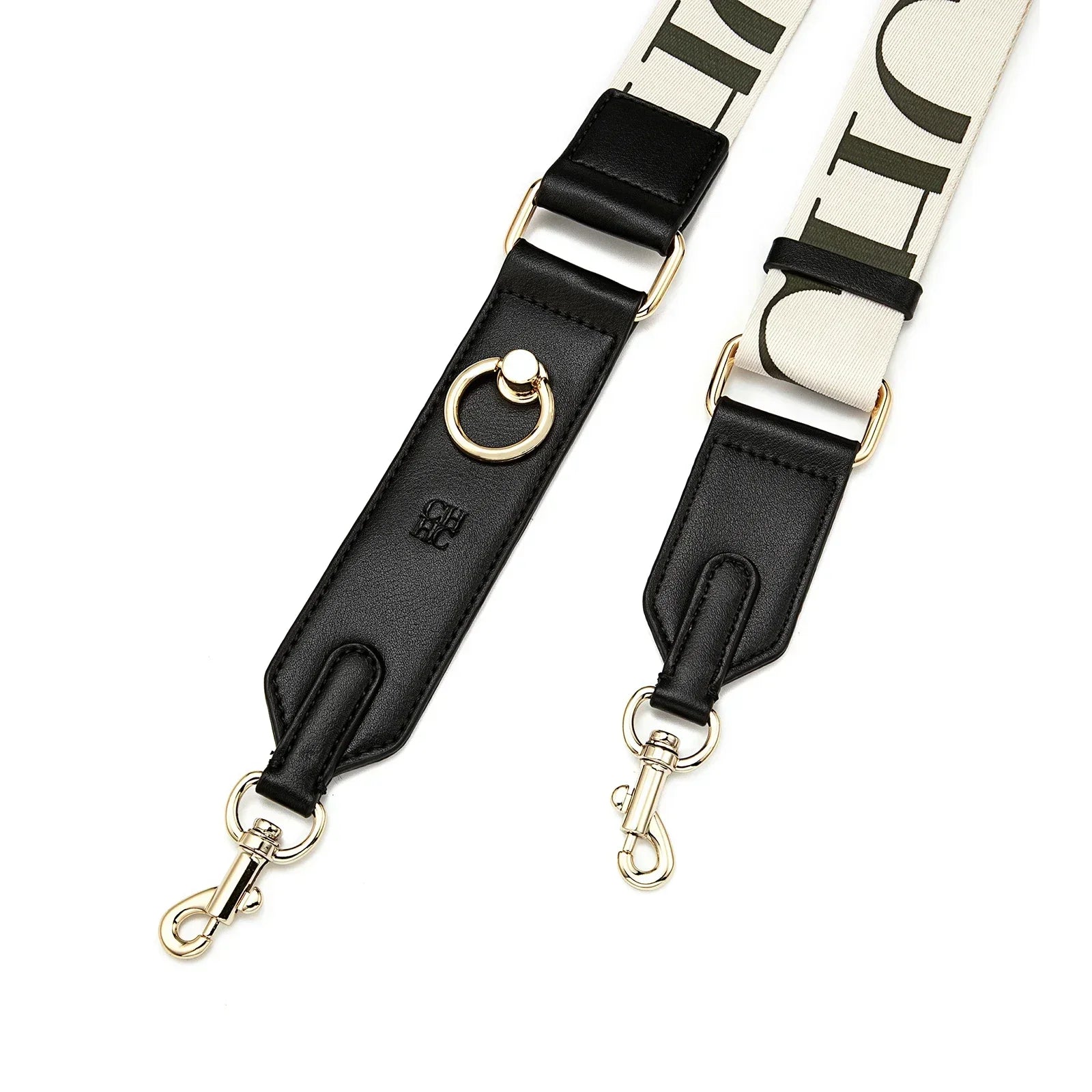CH Women's Portable Shoulder Strap Fashion Luxury Brand Retro Classic Jacquard Texture Luggage Accessories Luggage Accessories