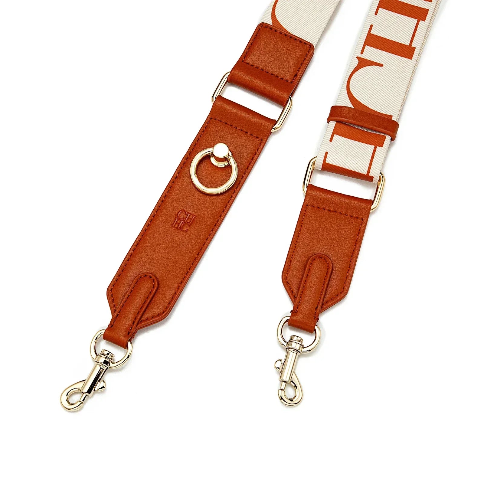 CH Women's Portable Shoulder Strap Fashion Luxury Brand Retro Classic Jacquard Texture Luggage Accessories Luggage Accessories