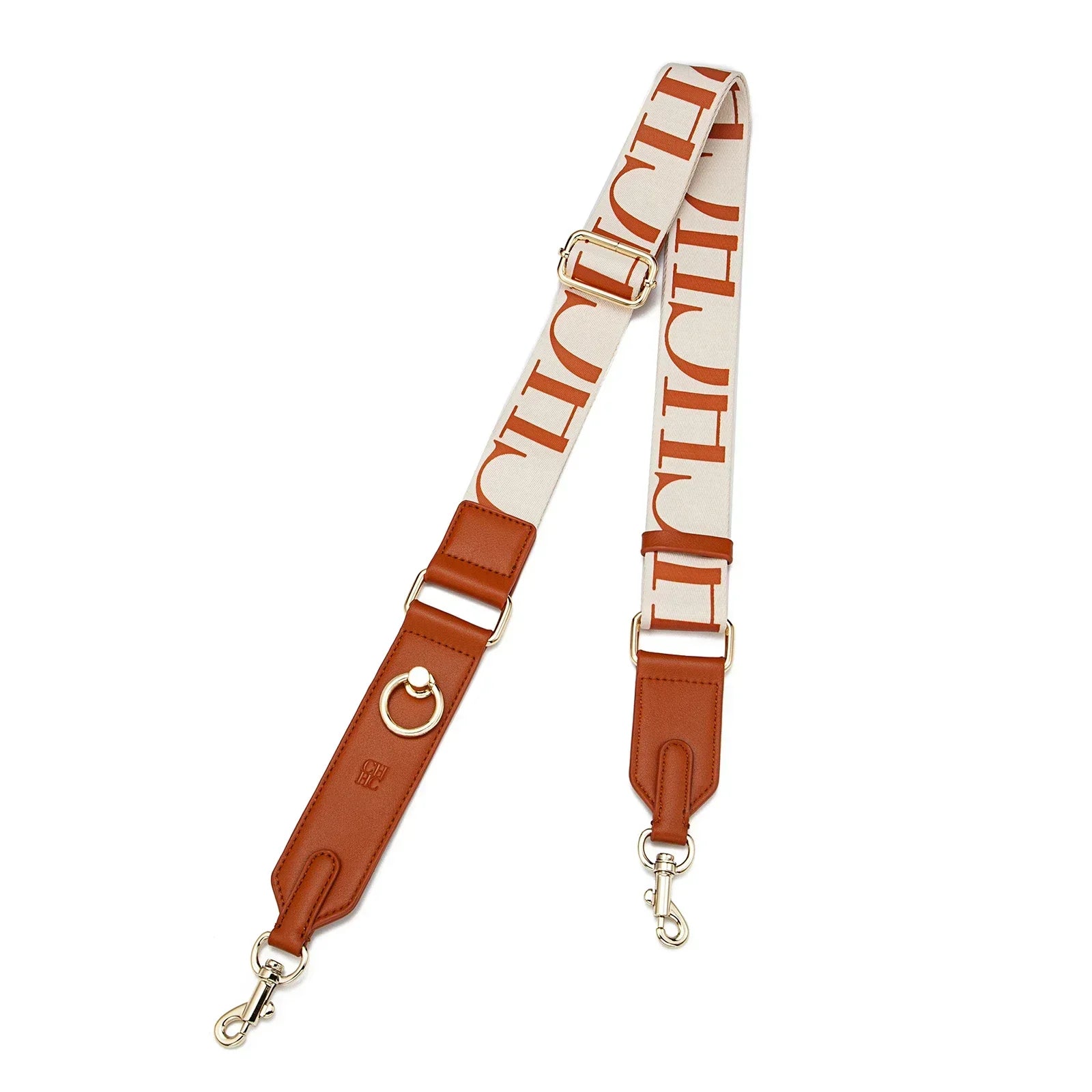 CH Women's Portable Shoulder Strap Fashion Luxury Brand Retro Classic Jacquard Texture Luggage Accessories Luggage Accessories