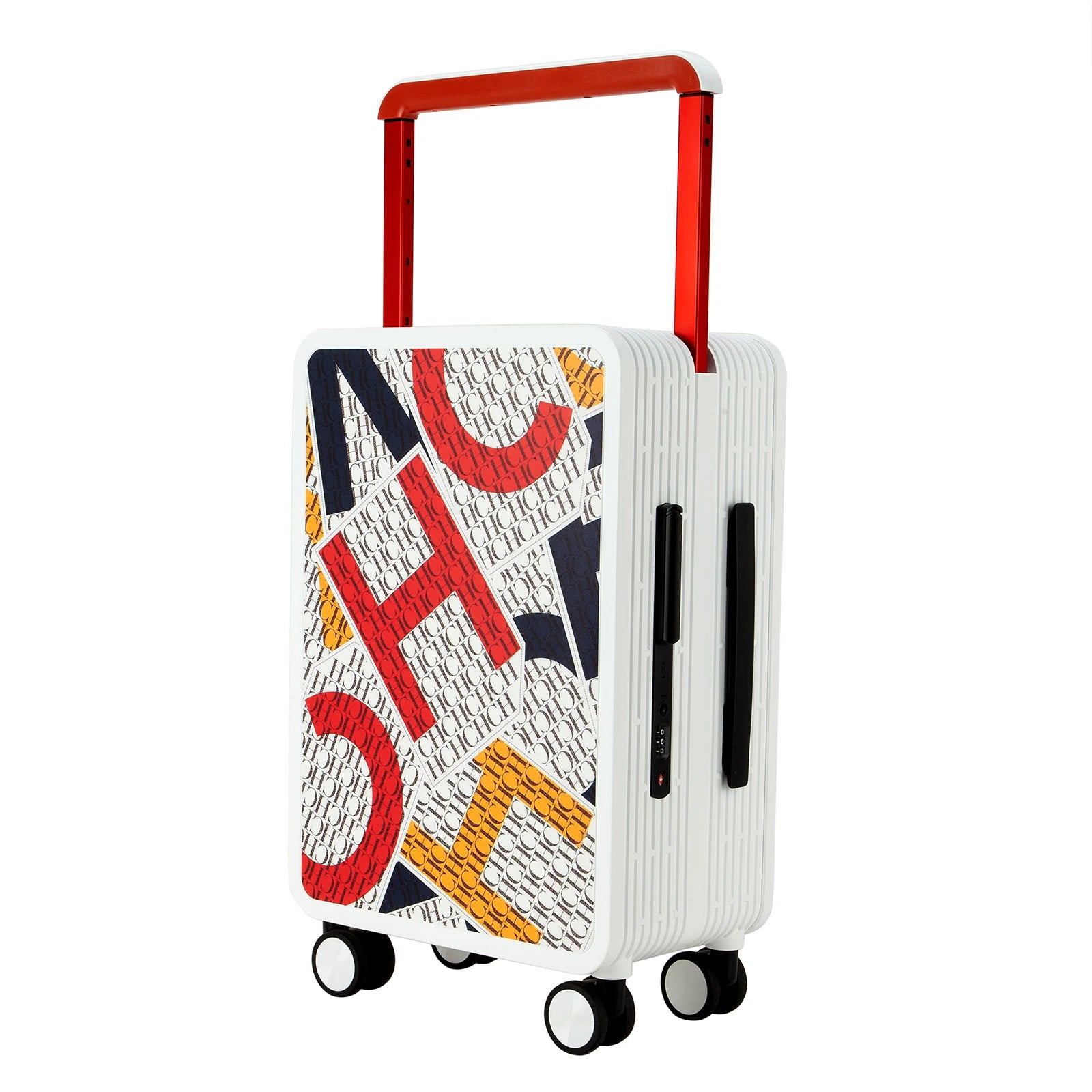 CH High-quality Password Box Sturdy Luggage Luxury Brand Luggage Unique Print Design Business Luxury Brand Large Capacity Travel