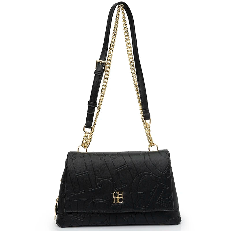 CH Brand Fashion Multifunctional Large Capacity Women's Chain Bag 2025 New High Quality Leather PU Material Women's Shoulder Bag