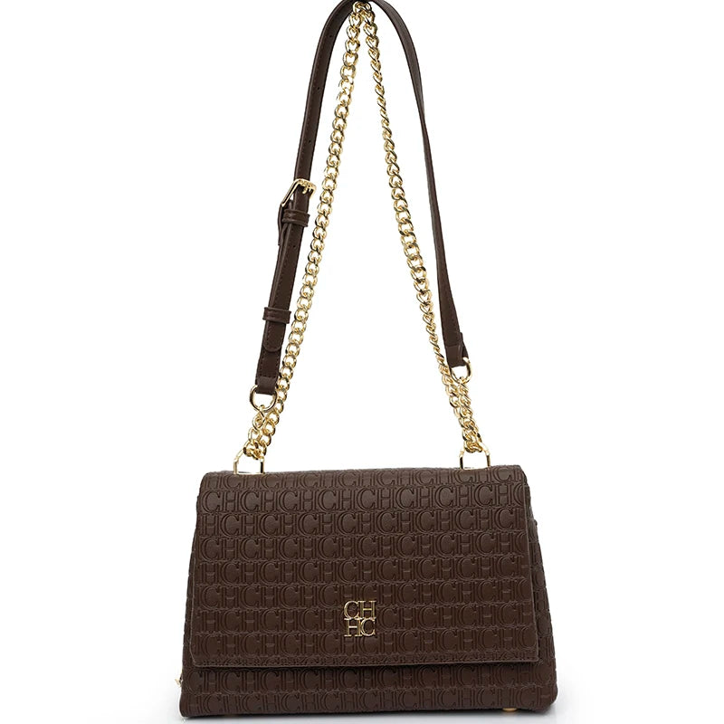 CH Brand Fashion Multifunctional Large Capacity Women's Chain Bag 2025 New High Quality Leather PU Material Women's Shoulder Bag