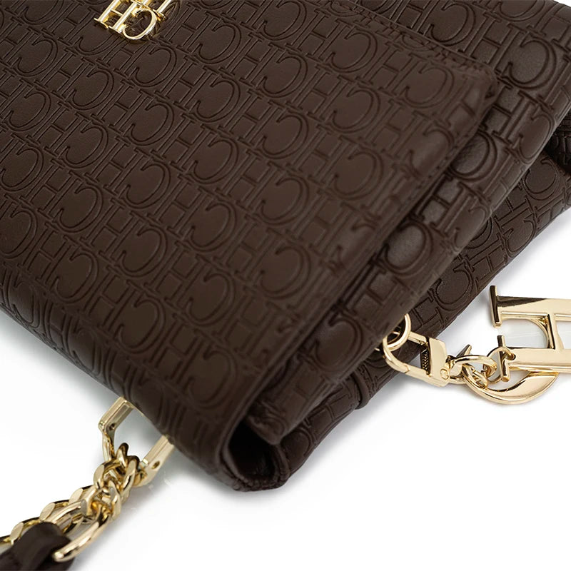 CH Brand Fashion Multifunctional Large Capacity Women's Chain Bag 2025 New High Quality Leather PU Material Women's Shoulder Bag