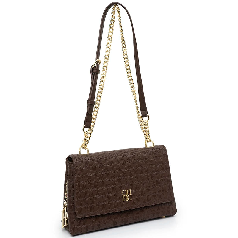 CH Brand Fashion Multifunctional Large Capacity Women's Chain Bag 2025 New High Quality Leather PU Material Women's Shoulder Bag