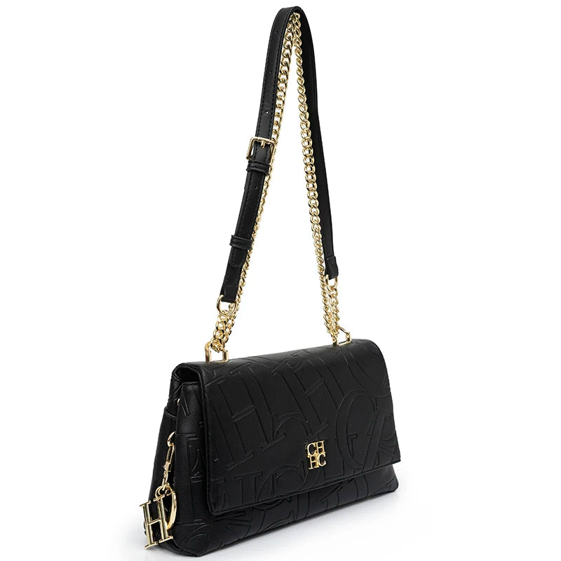 CH Brand Fashion Multifunctional Large Capacity Women's Chain Bag 2025 New High Quality Leather PU Material Women's Shoulder Bag