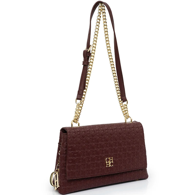 CH Brand Fashion Multifunctional Large Capacity Women's Chain Bag 2025 New High Quality Leather PU Material Women's Shoulder Bag