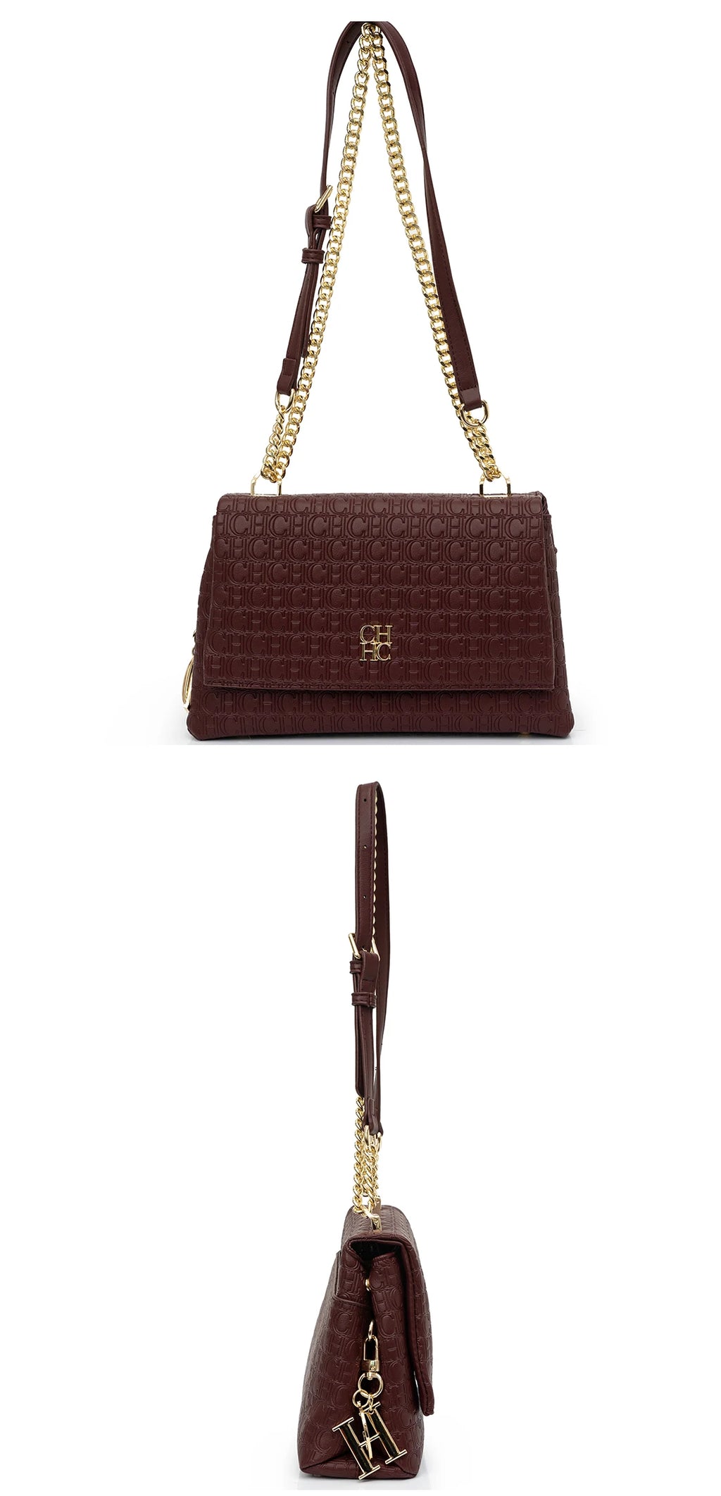 CH Brand Fashion Multifunctional Large Capacity Women's Chain Bag 2025 New High Quality Leather PU Material Women's Shoulder Bag