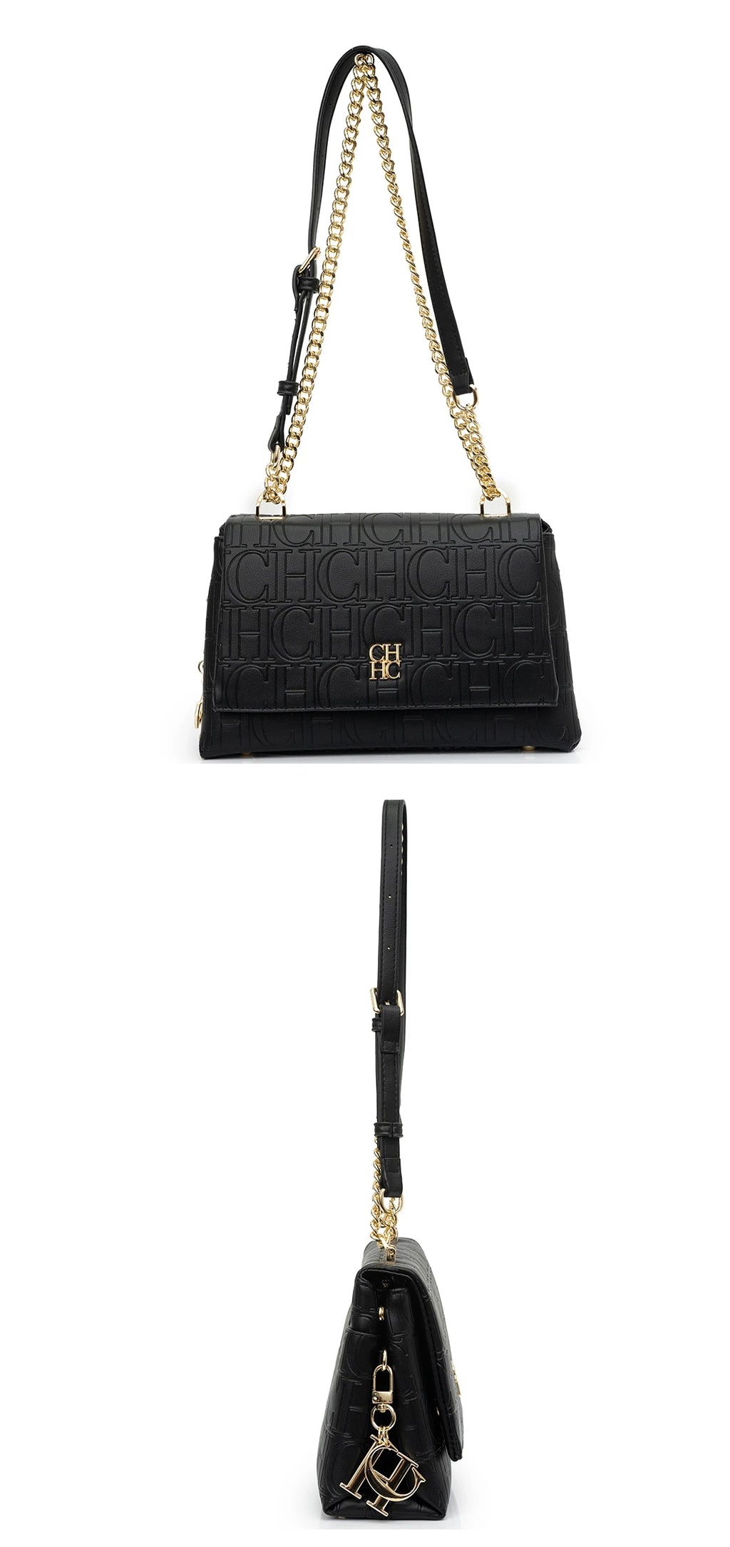 CH Brand Fashion Multifunctional Large Capacity Women's Chain Bag 2025 New High Quality Leather PU Material Women's Shoulder Bag